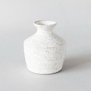 Speckled Ceramic Bud Vase